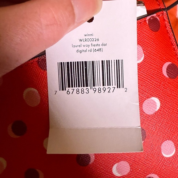Kate Spade NWT Laurel Way Fiesta Dot Cross Body Phone Bag - Picture 9 of 12